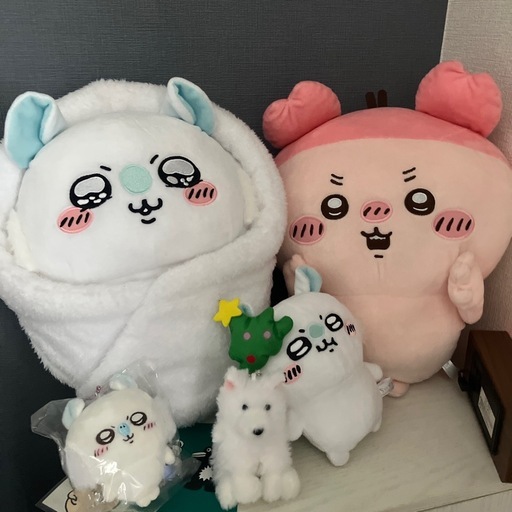 ぬいぐるみ まとめ売り 
ちいかわ モモンガ カニちゃん 古本屋
