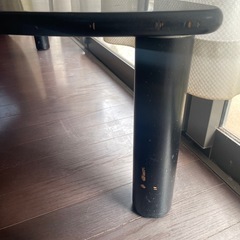 ローテーブル 黒
 の画像