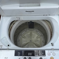 パナソニック中古洗濯機5キロの画像