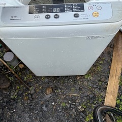 パナソニック中古洗濯機5キロの画像