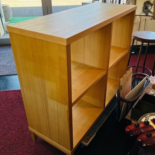 無印　MUJI 無印良品　muji タモ材シェルフ　美品　