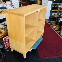 無印　MUJI 無印良品　muji タモ材シェルフ　美品　の画像