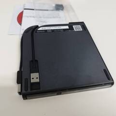 【未使用に近い】BUFFALO DVSM-PTC8U3-BKB/ポータブルDVDドライブの画像