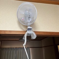 小型扇風機(クリップ式)の画像