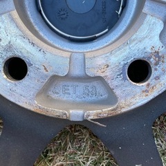 【ステップワゴンで使用】15インチ　6j +53 PCD114.3 5H （スタッドレスタイヤ付き）の画像