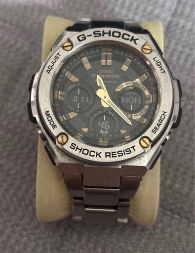 G-SHOCK GST-W110D ソーラー電波中古　箱、取説あり！