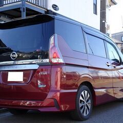 車検満タン セレナハイブリッド ハイウェイスター プロパイロット エマージェンシーブレーキ ナビ フルセグTV Bluetooth フリップダウンモニター アラウンドビューモニター 両側パワスラ インテリキー LEDライト LEDフォグ ETC ドラレコの画像