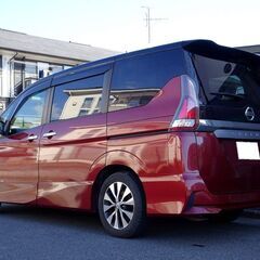 車検満タン セレナハイブリッド ハイウェイスター プロパイロット エマージェンシーブレーキ ナビ フルセグTV Bluetooth フリップダウンモニター アラウンドビューモニター 両側パワスラ インテリキー LEDライト LEDフォグ ETC ドラレコの画像