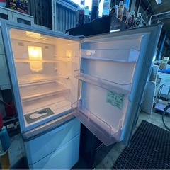 【中古・動作品】三菱 冷蔵庫 MR-C34W-W（335L）／配送OKの画像