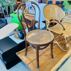 80’s オールドマルニ　ラタンチェア　の画像