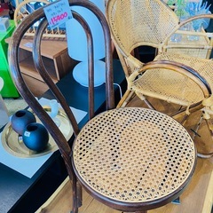 80’s オールドマルニ　ラタンチェア　の画像