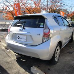 ☆低燃費のアクア、車検ロングでナビ＆Bluetooth＆TV☆の画像