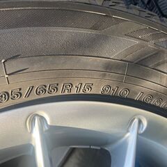 ゴルフVI 　スタッドレスホイールセット195/65R15の画像
