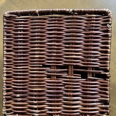 アジアンテイスト　籐製カゴの画像