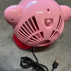 カービー卓上扇風機の画像