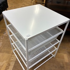 【ジャングル深井店】★BP ラック イケア ホワイト 白 収納家具 家具 簡易クリーニング済 堺市 深井 【FU3034】の画像