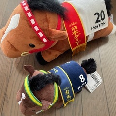 馬のぬいぐるみの画像