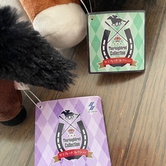 馬のぬいぐるみの画像