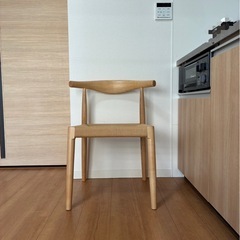 ナチュラルウッドチェア  2脚セットの画像