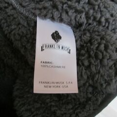 カシミア　男女兼用ブルゾンの画像