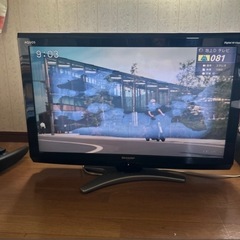 SHARP AQUOS LC32ET（2010年製）32インチ ※画面不良のためジャンク品の画像