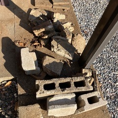 コンクリートブロック・石の画像