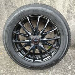 ヨコハマアイスガード IG50PLUS スタッドレスタイヤ 185/60R15アルミホイールセット 4組【2019年製造】の画像