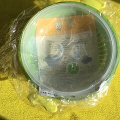 【新品】ノンオイル　レンジ　蒸鍋の画像