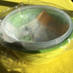 【新品】ノンオイル　レンジ　蒸鍋の画像