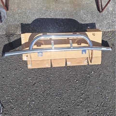 ジムニーJB23ステンレス製バンパーの画像