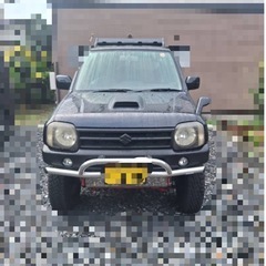 ジムニーJB23ステンレス製バンパーの画像