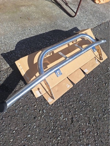 ジムニーJB23ステンレス製バンパー