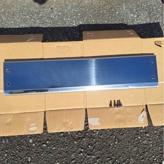 ジムニーJB23ステンレス製バンパーの画像