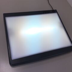 ○トレース台 サイズ約40×33×7㎝ ライトボックス ライトボード ライトテーブル ARTYPRO おまけ蛍光灯1本 アナログ アート 中古(NF251206)247-46の画像