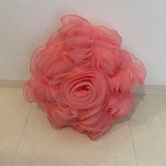 薔薇　ピンククッション オーガンジー　姫系　ローズの画像