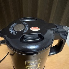 TIGER 電気ケトル PCH-G080B 0.8L ブラックの画像