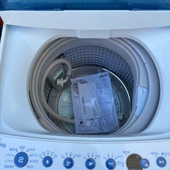 先着様と話中
2021年式　洗濯機　5.5kgの画像