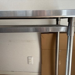 ステンレス　作業台の画像