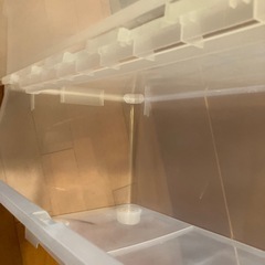 クリア収納ケースの画像