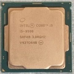 【CPU】　Intel Core i5-9500の画像