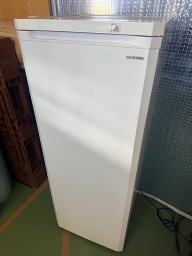 東Z#425 冷凍庫 動作品 アイリスオーヤマ  ノンフロン冷凍庫 IUSD-18A-W 175L 2021年製 
