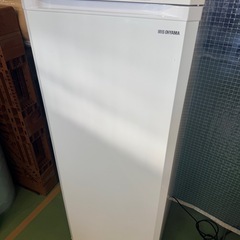 東Z#425 冷凍庫 動作品 アイリスオーヤマ  ノンフロン冷凍庫 IUSD-18A-W 175L 2021年製 の画像