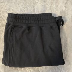 無地良品　スウェットパンツ　ルームパンツ　XL　ブラックの画像