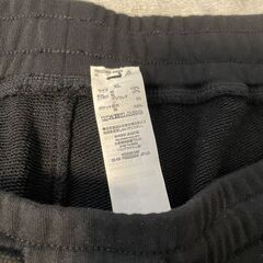 無地良品　スウェットパンツ　ルームパンツ　XL　ブラックの画像