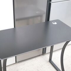 ゲーミングデスク 幅100cm ブラック PCデスク パソコンデスク 黒 ☆ 札幌市 北区 屯田 の画像
