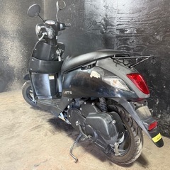 ★支払総額5.5万円★激安バイク続々入荷中！ なんでも買取ます！ スズキ レッツ 黒 CA4AA 高年式！ ４ストインジェクション！ 集中キー！ 通勤、通学に♪の画像