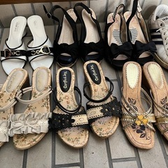 女性用靴一式10足　の画像