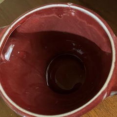 【お取引中】陶器製の持ち手付き器・鉢カバーや小物入れにの画像
