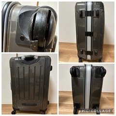 スーツケース(キャリーケース) キャスターカバー破損ありの画像