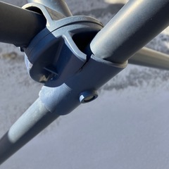 布団干しの画像